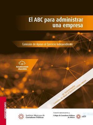 cover image of El ABC para administrar una empresa